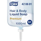 thumbnail of Tork Jabón Líquido para Manos y Cuerpo S1 Azul Claro 420601 1 L