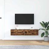 thumbnail of vidaXL TV-Schränke 2 Stk. Räuchereiche 60x31x25,5 cm Holzwerkstoff