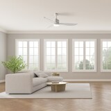 thumbnail of Ventilador de techo con luz Jata JVTE4231 con 6 velocidades, programable y con mando a distancia. 3 intensidades de luz. Úsalo en invierno y verano