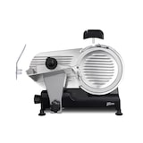 thumbnail of H.Koenig MSX252 elektrische worstsnijder, professioneel, snede 0-12 mm, mes 25 cm, ingebouwde slijper, 282 tpm, zwart