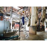 thumbnail of PROREGAL Stufen-Stehleiter einseitig begehbar mit clip-step R13 4 Stufen