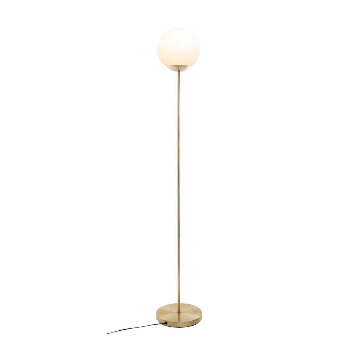 Atmosphera Ball Dris - Stehlampe 22x22x135cm aus Eisen in Goldfarbe