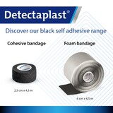 thumbnail of Detectaplast Heavy Duty Schwarze Kohäsive Verbände 3 StK. - 2,5 cm x 4,5 m