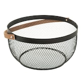 thumbnail of FIVE - Cestino in rete metallica 29 cm Nero