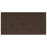 thumbnail of vidaXL Wandkopfteilen 12 pcs Braun 60 x 30 cm Kunstleder