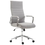 thumbnail of Sedia ufficio KOLUMBUS in tessuto grigio