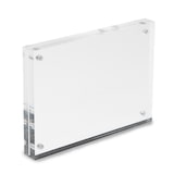 thumbnail of Deflecto Acryl Block magnetischer Bilderrahmen - DIN A5 - 15mm - Hochformat - Transparent - Acryl