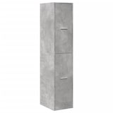 thumbnail of vidaXL Apothekerschrank Betongrau 30x41x144,5 cm Holzwerkstoff