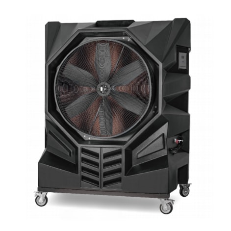 KRS EVC300B Raffrescatore evaporativo portatile in plastica 30.000 mc/h 1600x780x1800 200l Nero