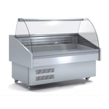 thumbnail of DOCRILUC Vitrine Mobile Prof. 915 - Sans Etagere - Vitre Double Courbe - Froid Statique Et Plaque Froide - 1285X915X1185 - 230V-50Hz EEC-130-EF-CC