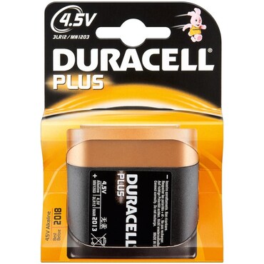 Duracell Plus Power Alkaline Batteries 4.5V (MN1203 / 3LR12) 1 Piece