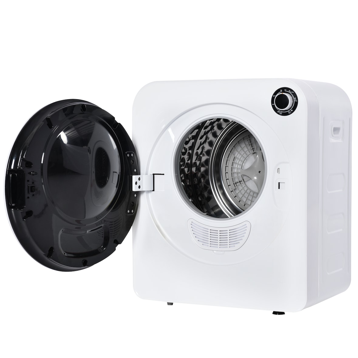 Ablufttrockner 3 kg 830W in Weiß mit Dreifachfilter 5 Programmen und platzsparender Nutzung 60x40x50 cm für effektives Trocknen in kleinen Räumen