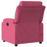 thumbnail of vidaXL Massagesessel Elektrisch Weinrot Samt