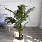 thumbnail of WellHome - Künstliche Palme mit 34 Blättern im Topf 110x100x160cm