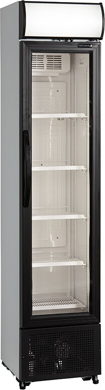 NORDCAP Glastürkühlschrank KU 175 G-SP, 182 Liter, weiß