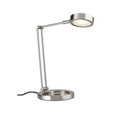 thumbnail of Paulmann Lampe de bureau LED Zed  3000K 359lm 5W Acier brossé 70245