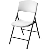 thumbnail of METRO PROFESSIONAL Sedia pieghevole per banchetti, acciaio/plastica, bianco/nero