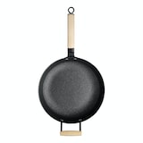 thumbnail of Rohe Germany Bratpfanne John, 30 cm, Eisenpfanne, mit Holzgriff, mit Gegengriff