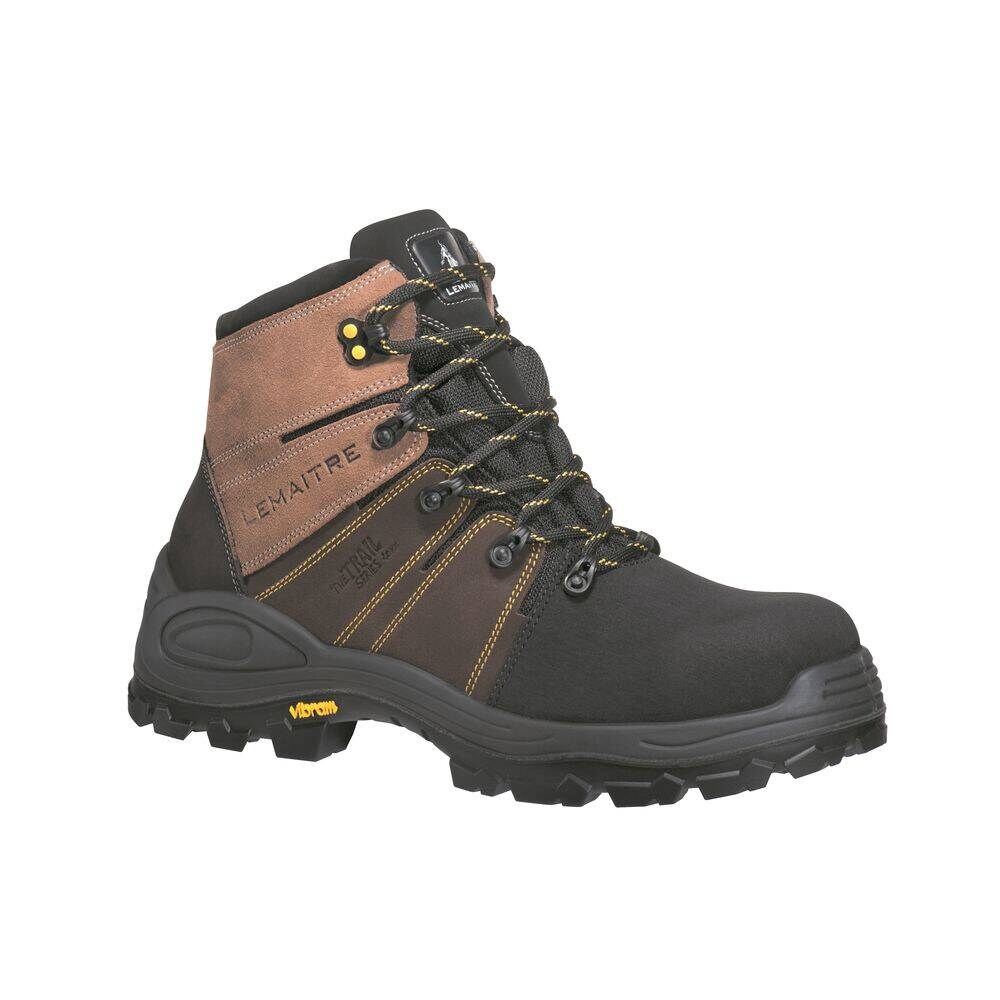 Chaussures de sécurité  Trek  S3 CI SRC 100% non métalliques brun T.35 Lemaitre