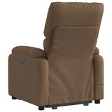 thumbnail of vidaXL Elektrischer Massagesessel mit Aufstehhilfe Braun Stoff