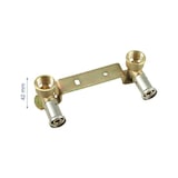 thumbnail of 16*1/2" MS Montagebrücke doppeltgekröpft IG Henco