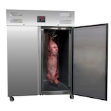 thumbnail of L2G - GIB-GN1410TN - armario refrigerado acero inoxidable con ruedas, 2 puertas -2/+8°C ventilado, con 2 estructuras de acero inoxidable para carcasas