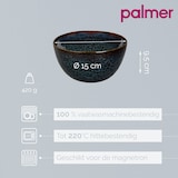 thumbnail of Palmer Schaal Eccentric 15 cm 85 cl Blauw Stoneware 2 stuks