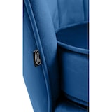 thumbnail of Fauteuil Rosita Fluweel blauw