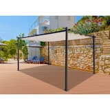 thumbnail of Pavillon Pergola  LUXOR LIGHT 3x4m  beige-antrazit Schiebedach