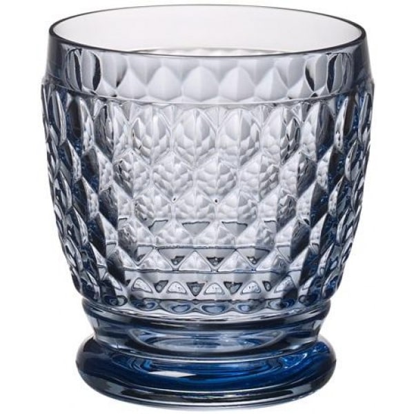 Villeroy & Boch Boston Coloured Becher / Wasserglas / Saftglas / Cocktailglas Blue 10cm 200ml