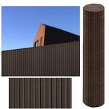 thumbnail of Comercial Candela| Cañizo PVC Doble Cara| Marrón| 1,5X3M| Composición 100% PVC| Ocultación 90%| Lamas 11MM