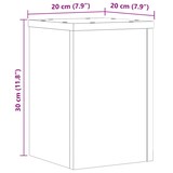 thumbnail of Helloshop26 - Pflanzenständer Blumenmöbel 2er-Set Holzwerkstoff braun 02_0045301