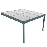 thumbnail of Pergola solaire Santa 3,49x3,537M 2400W Intersun, Gris Anthracite, aluminium