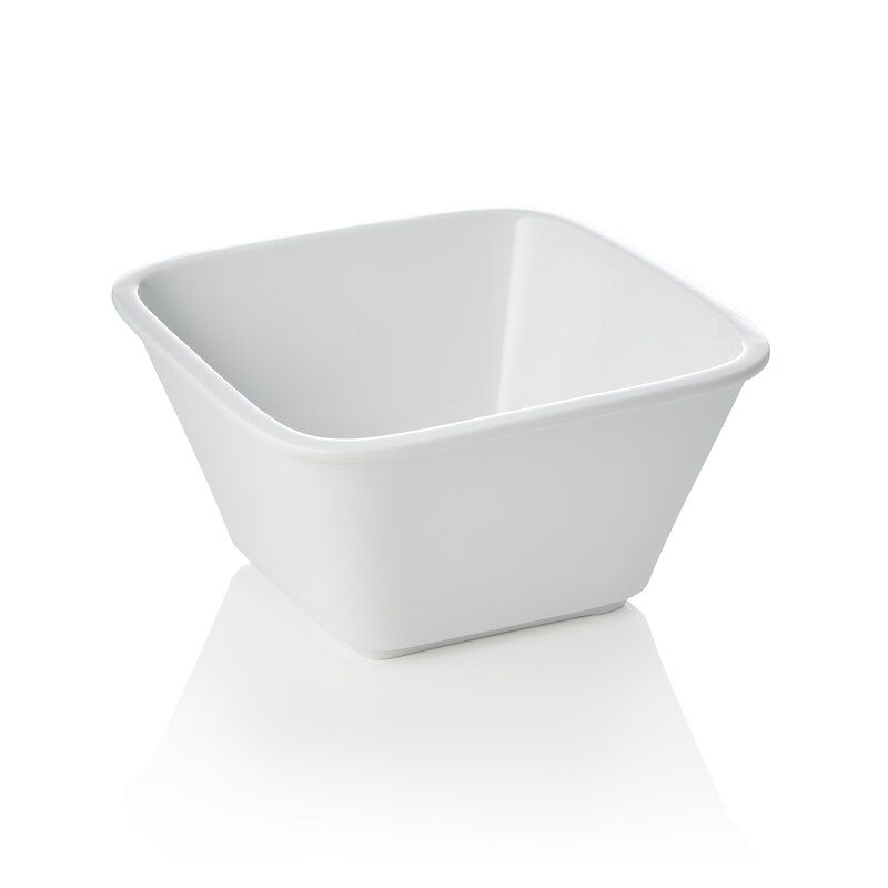 18x Schale, 13,5 x 13,5 x 7 cm, 400 ml, Porzellan