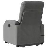 thumbnail of vidaXL Massagesessel mit Aufstehhilfe Dunkelgrau Mikrofasergewebe