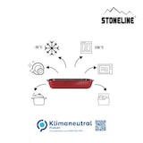thumbnail of STONELINE® Antihaftbeschichtete Glasauflaufform 23 x 15 cm