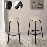 thumbnail of Barhocker Kamari creme/Kunstleder