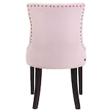 thumbnail of Set 4 poltrone pranzo Aberdeen in velluto rosa/antico