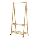 thumbnail of Helloshop26 - Bamboe kledingrek op wielen 70 x 43 x 152 cm 03_0008146