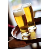 thumbnail of HENDI Serviertablett in Holzoptik, rund, AmerBox, Mahagoni, ⌀320x(H)35mm