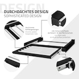 thumbnail of ML-Design Zwischenbaurahmen 60,5x54,5 cm Schwarz | Wäscheleine, Stahl, Handtuchhalter, Zwischenrahmen