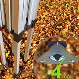 thumbnail of Marktzelt 2x2m - mit 3 Wänden - Beige