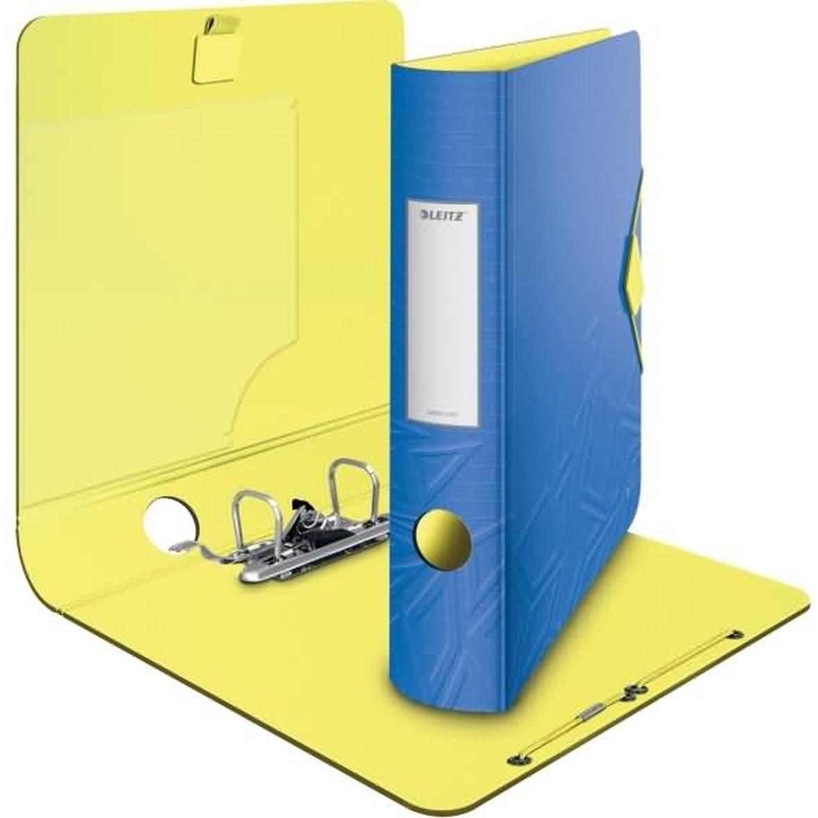 Ordner Active Urban Chic PP A4 65mm blau Packung mit 5 Stück