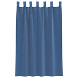thumbnail of vidaXL Voile Vorhänge mit Schlaufen 2 Stk. Königsblau 140x175 cm