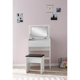thumbnail of FineBuy Schminktisch FB51641 Kosmetiktisch Frisiertisch Weiß Spiegel & Hocker