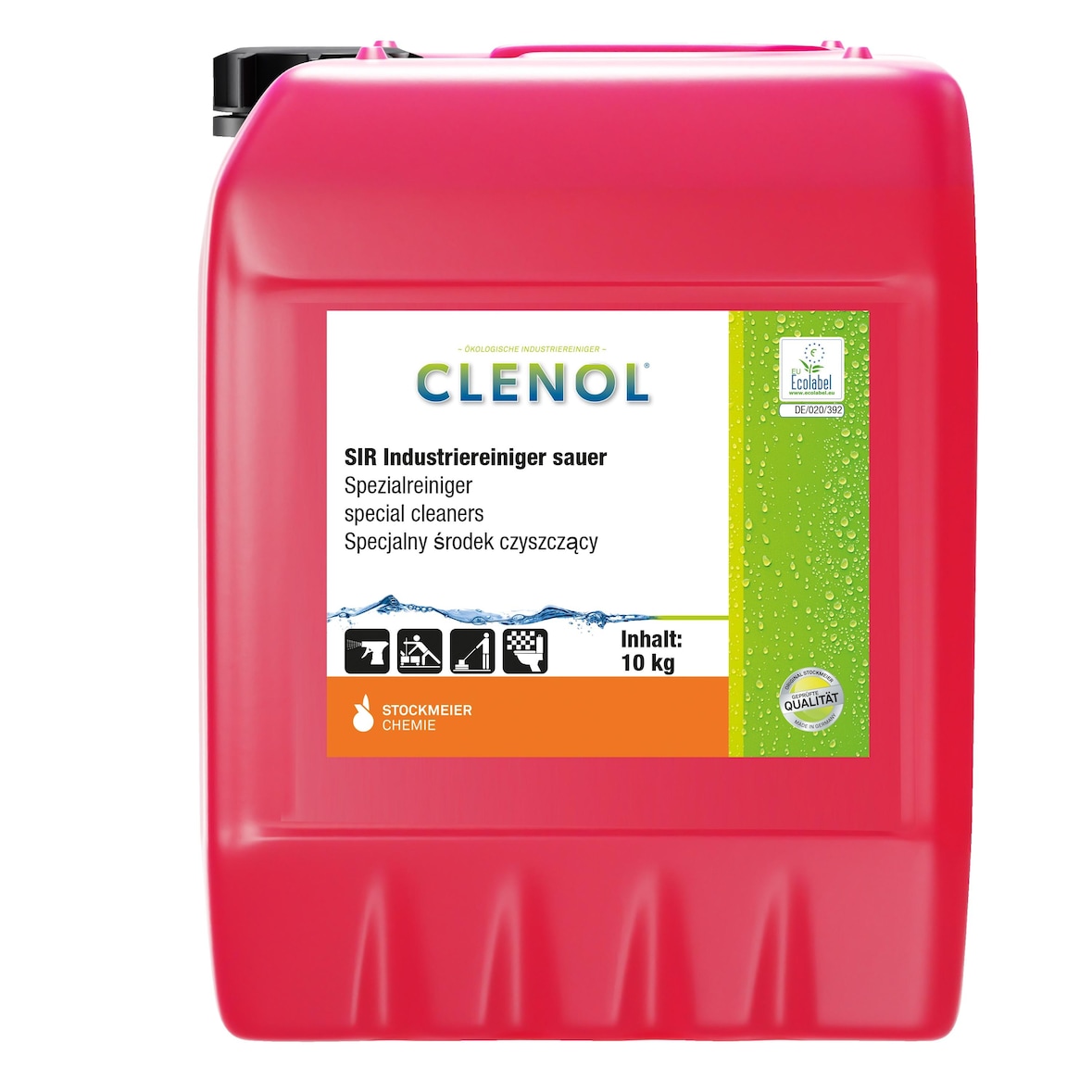 Clenol SIR Industriereiniger - 10 l - Kanister - sauer -  Reiniger