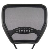 thumbnail of Décoshop26 - Fauteuil chaise de bureau sur roulettes pivotante en tissu mesh et synthétique noir avec accoudoirs 04_0001909