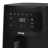 thumbnail of H.Koenig FRY860 XL airfryer zonder olie, inhoud 6 L, tot 8 personen, instelbaar 80–200 °C, timer 60 min
