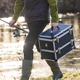 thumbnail of HMF 14661-02 Alu Werkzeugkoffer leer, 3 Etagen, 44 x 45 x 24 cm, Schwarz