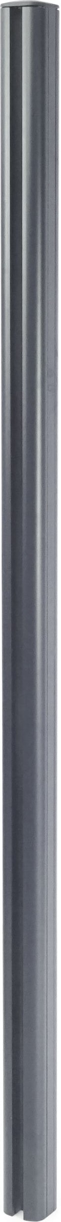 Aluminium paal Sarthe WPC schutting, staander, insteeksysteem ~ 240cm ...